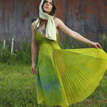 Load image into Gallery viewer, plant dyed vintage slip dress