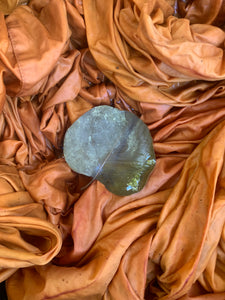 botanically dyed organic bedding set