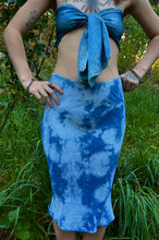 Load image into Gallery viewer, plant dyed vintage skirt