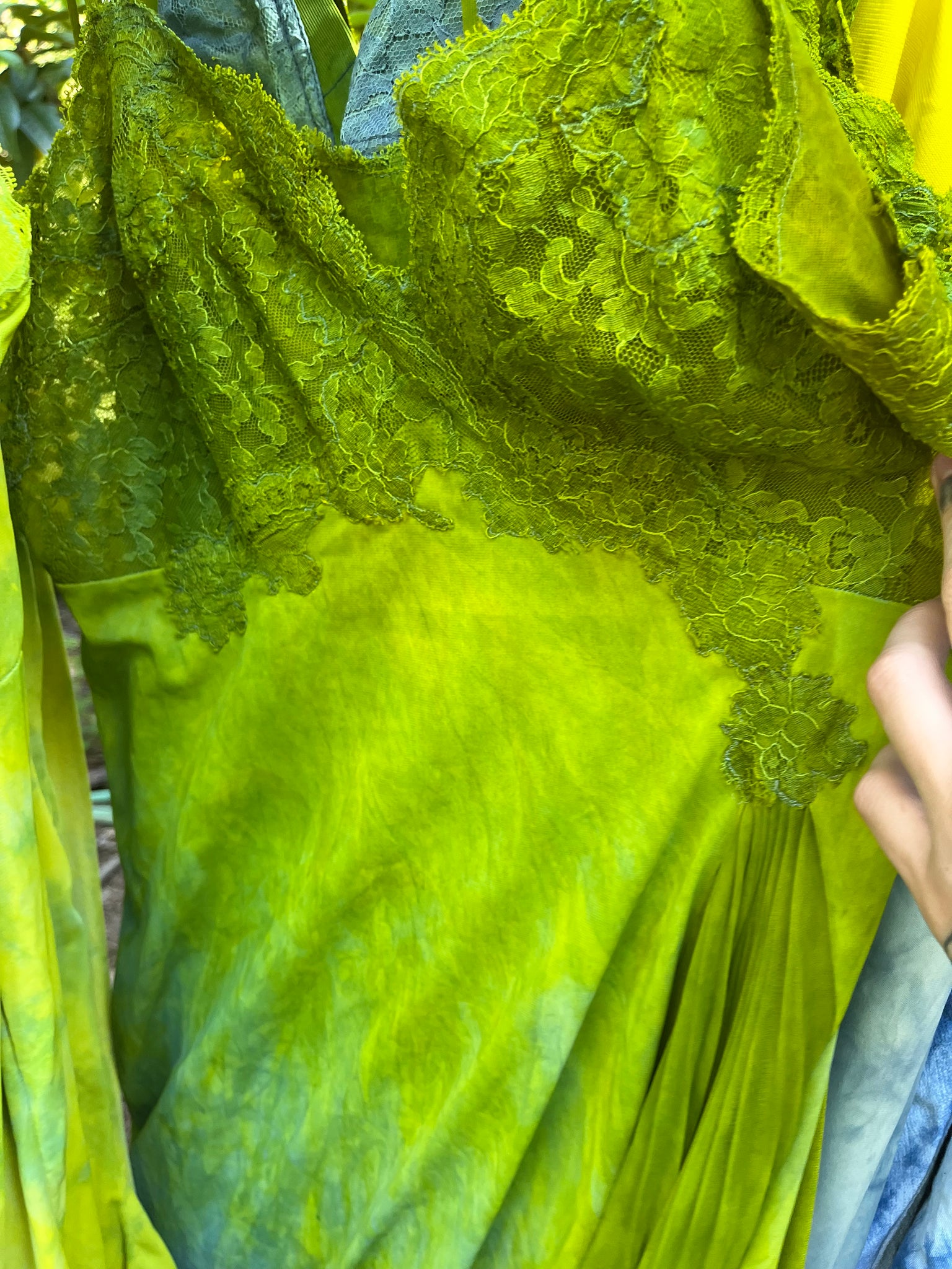 plant dyed vintage slip dress the rainbow elements plant dyed vintage slip dress the rainbow elements