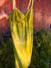 Load image into Gallery viewer, plant dyed vintage slip dress