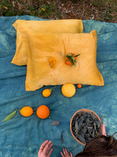 Load image into Gallery viewer, pure silk pillowcase botanically hand dyed